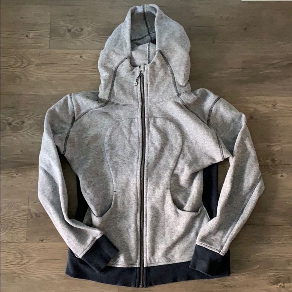 Lululemon Blue Terry Daily Scuba Hoodie
